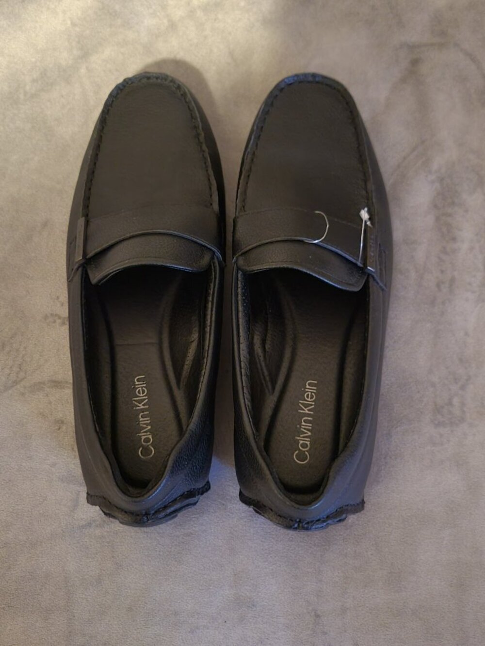 Calvin Klein Men's Moscow Casual Slip-On Loafer Black 9 1/2